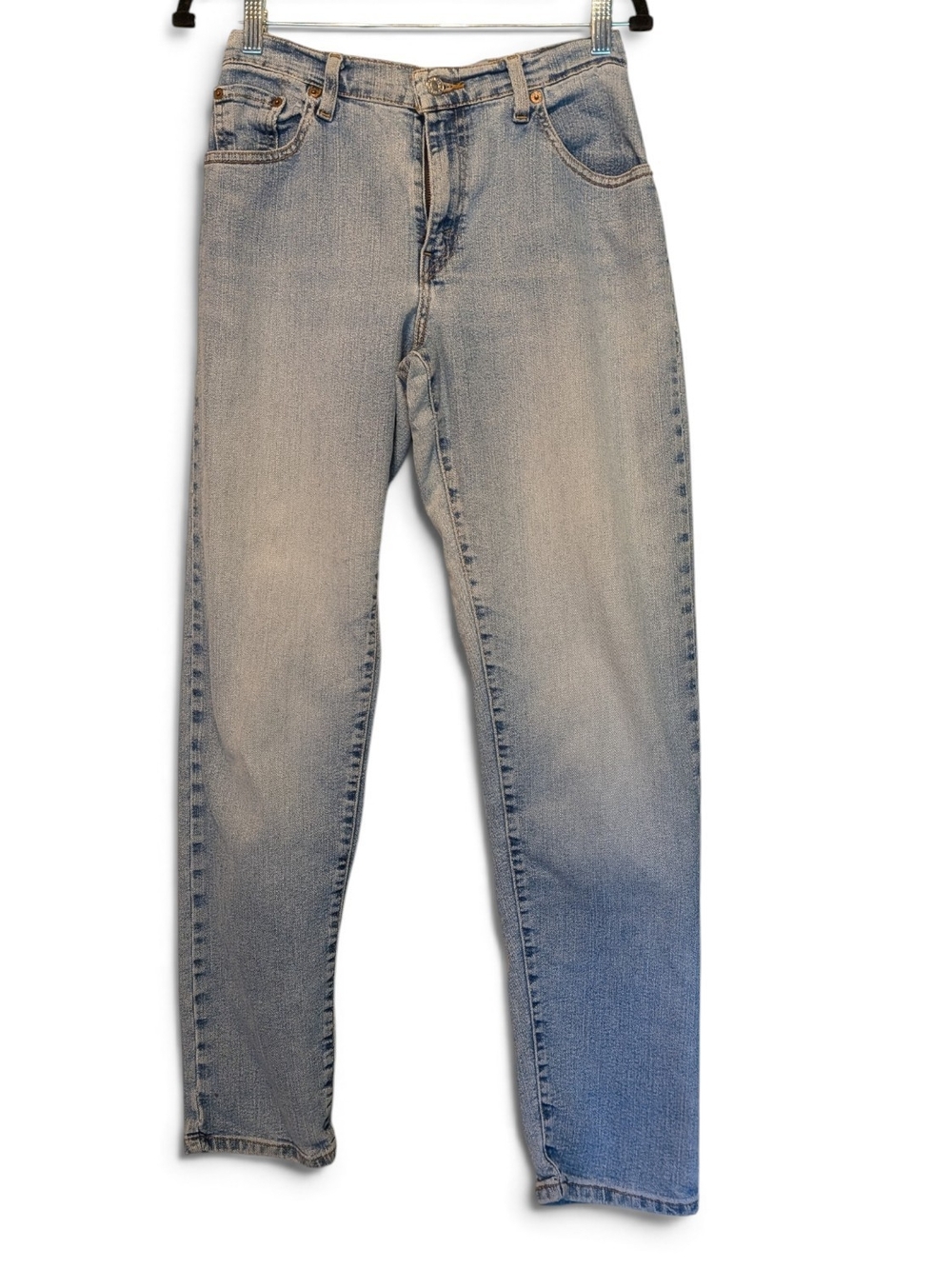 Light Blue Women’s High-Rise Straight Jeans